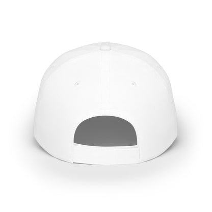 Dragon Skull Embroidered Baseball Cap — Gothic Red Low Profile Hat