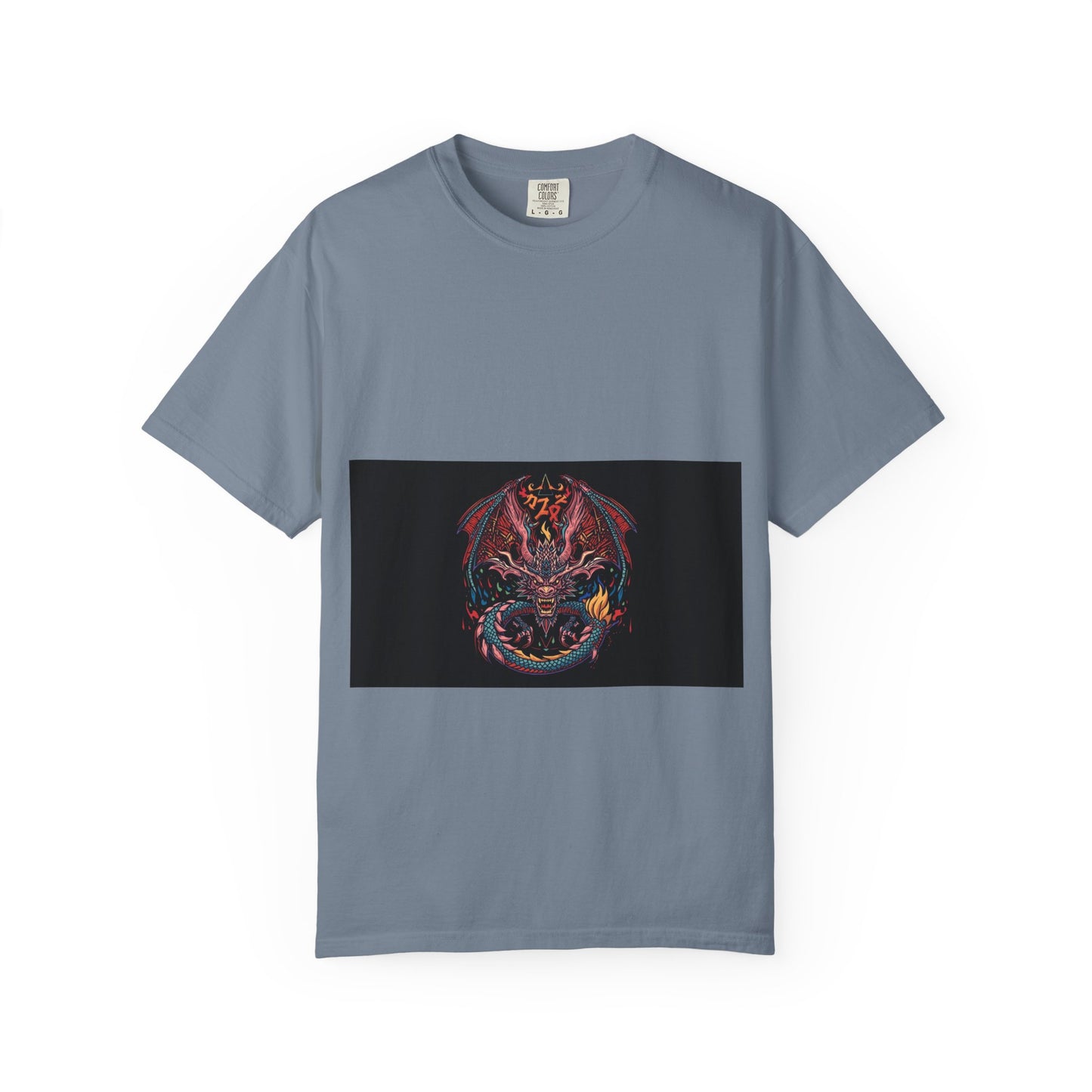 Dragon Skull T-Shirt — Gothic Demon Skull Graphic Tee