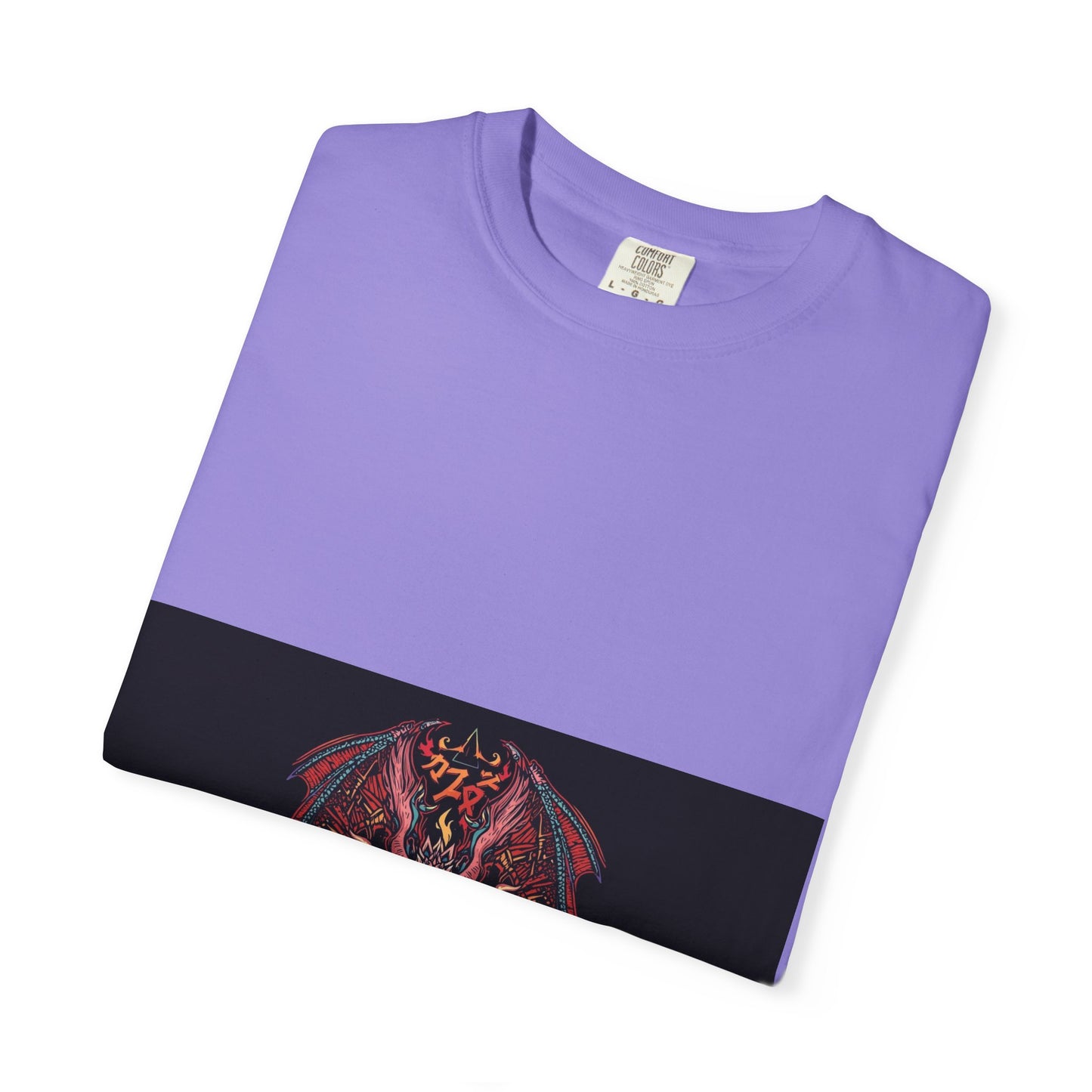 Dragon Skull T-Shirt — Gothic Demon Skull Graphic Tee