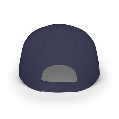 Dragon Skull Embroidered Baseball Cap — Gothic Red Low Profile Hat