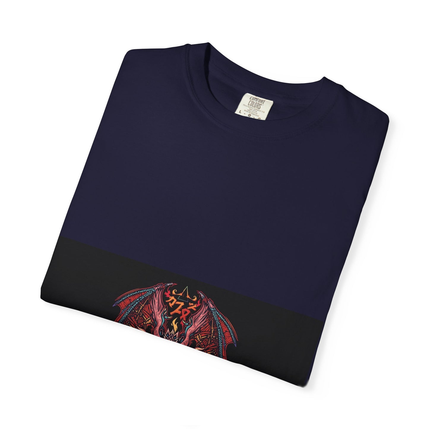 Dragon Skull T-Shirt — Gothic Demon Skull Graphic Tee