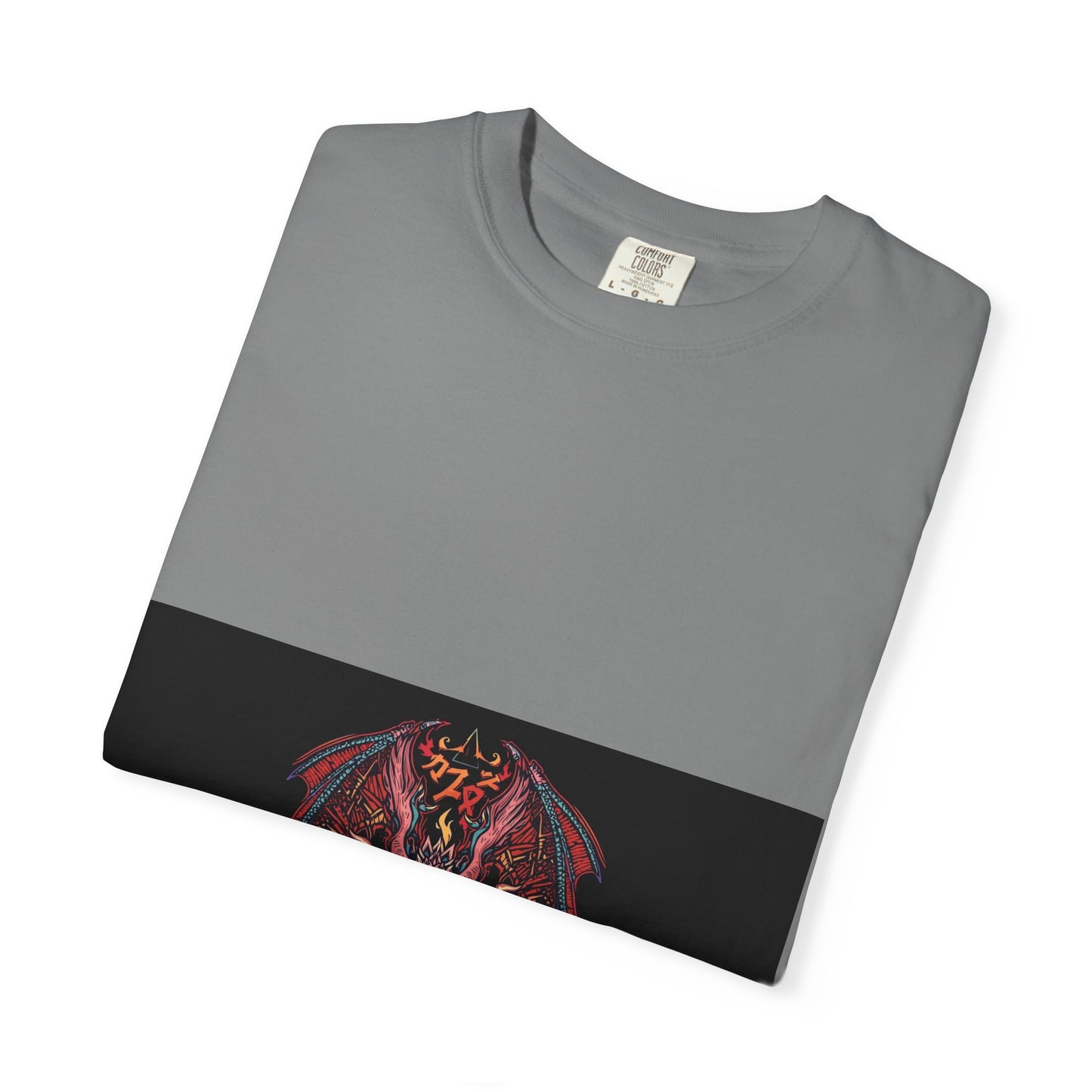 Dragon Skull T-Shirt — Gothic Demon Skull Graphic Tee