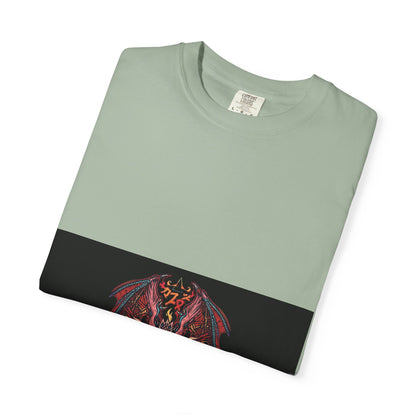 Dragon Skull T-Shirt — Gothic Demon Skull Graphic Tee