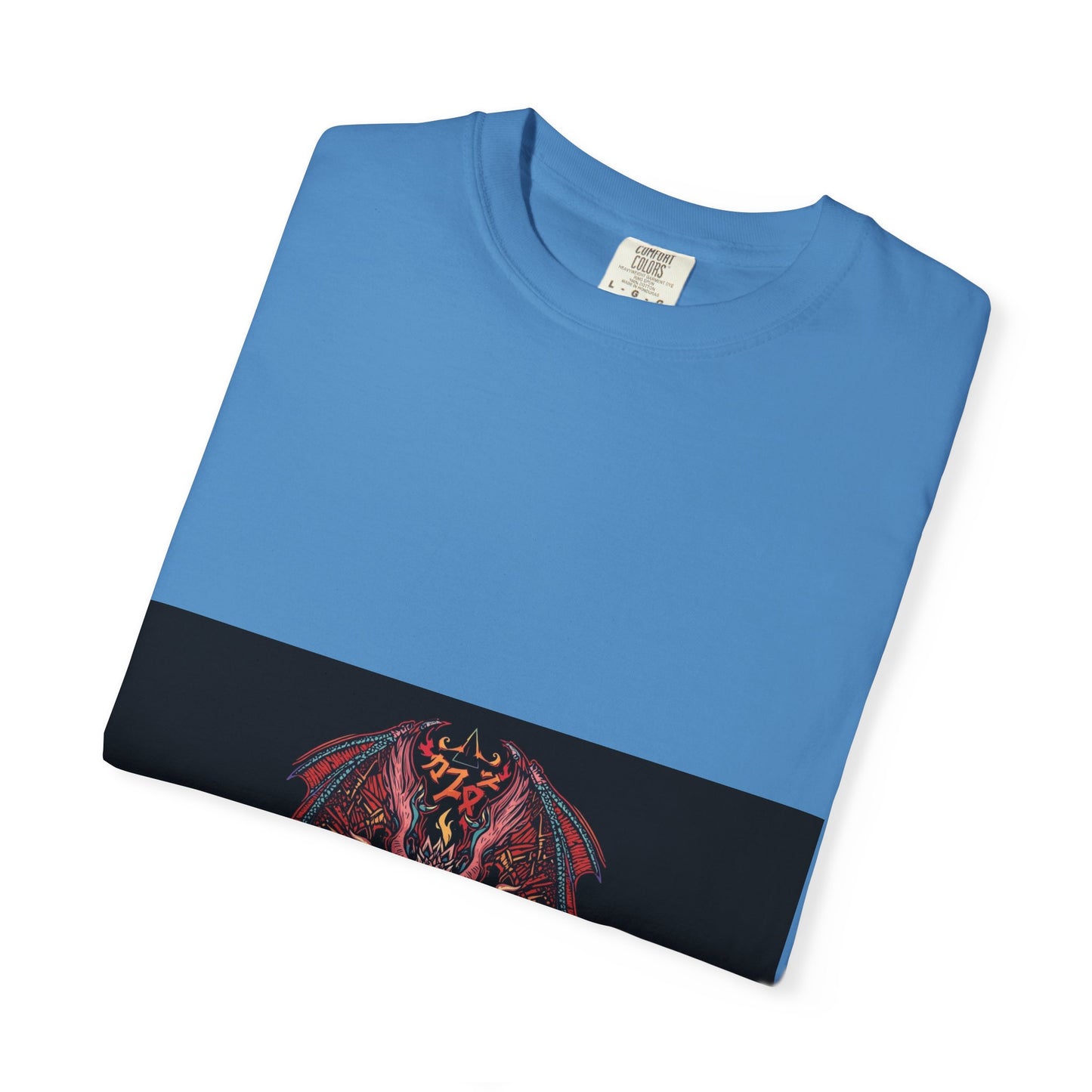 Dragon Skull T-Shirt — Gothic Demon Skull Graphic Tee