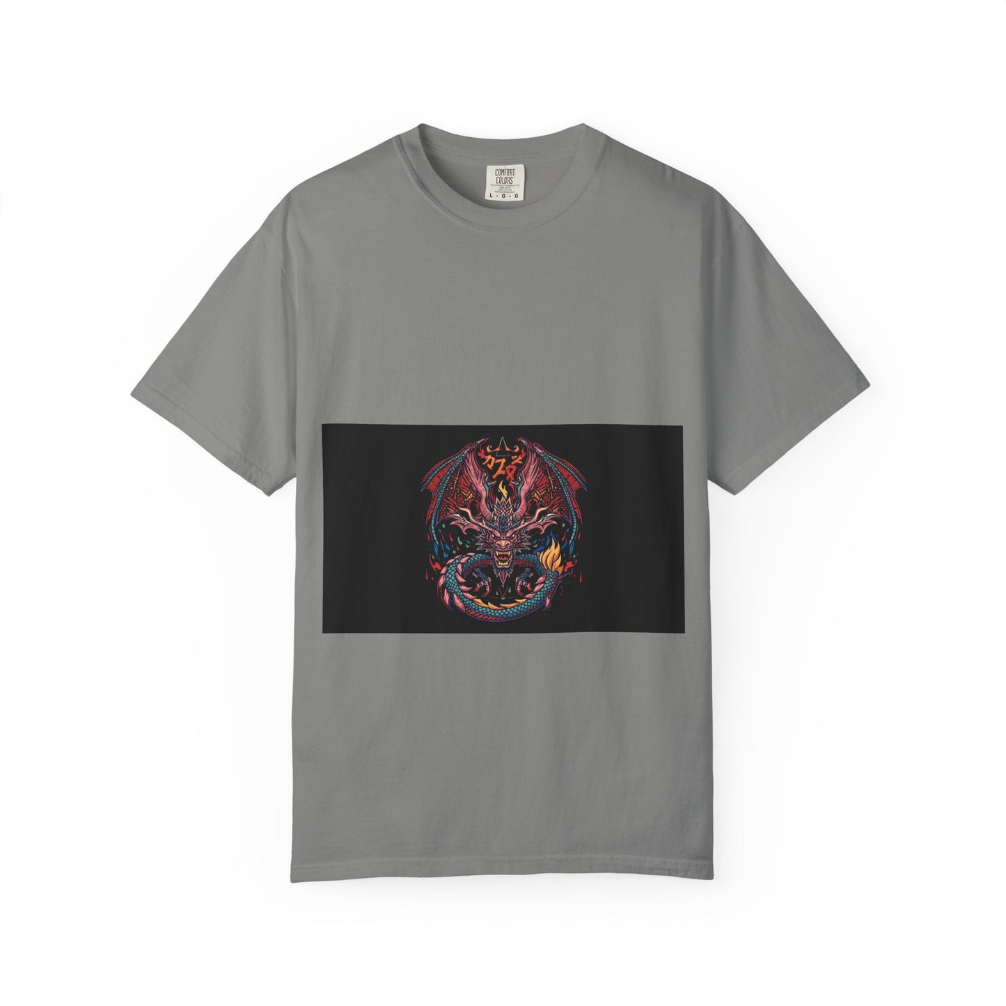 Dragon Skull T-Shirt — Gothic Demon Skull Graphic Tee