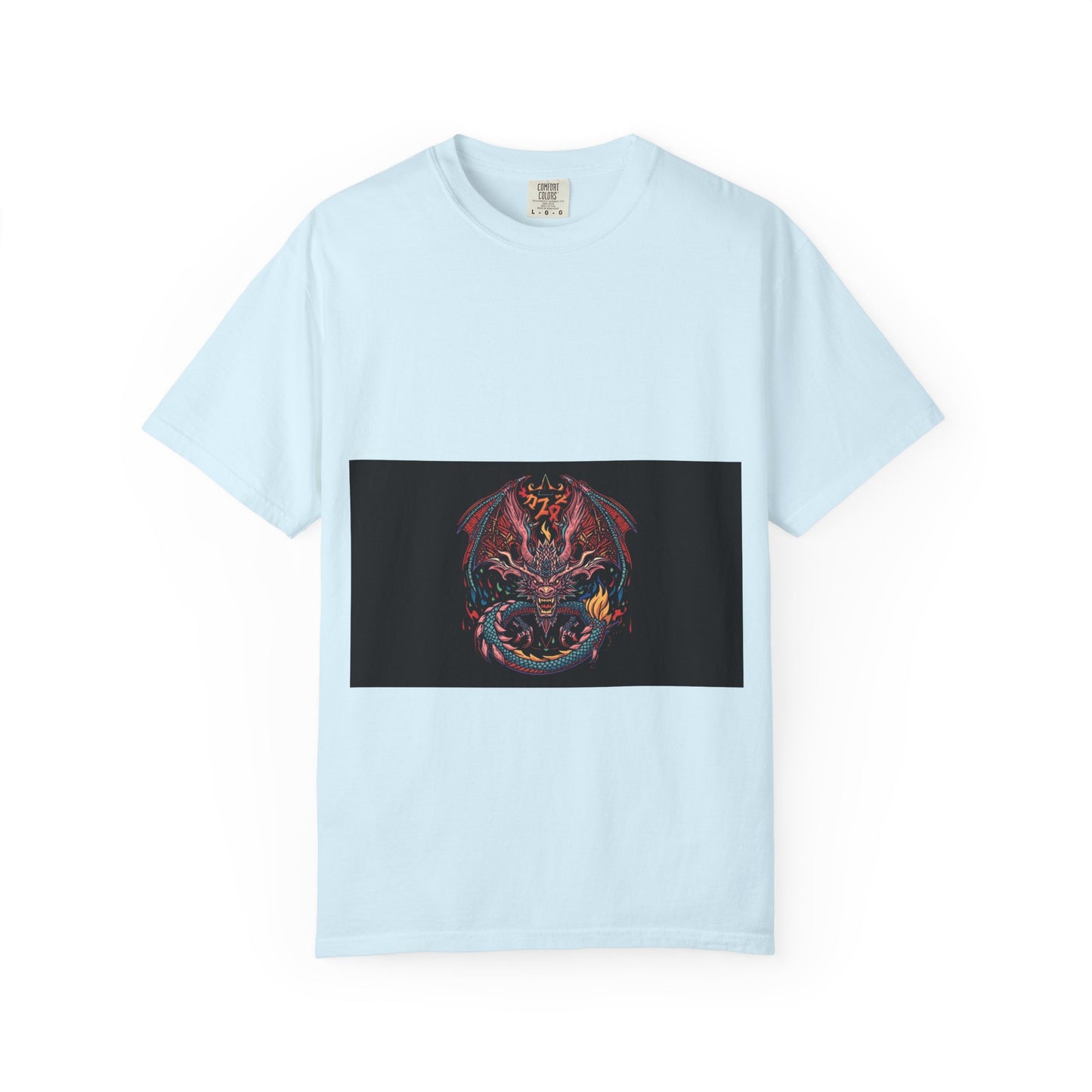 Dragon Skull T-Shirt — Gothic Demon Skull Graphic Tee