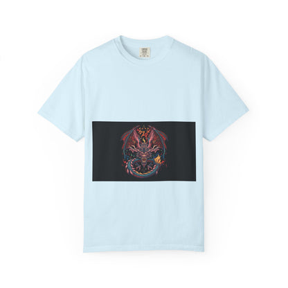 Dragon Skull T-Shirt — Gothic Demon Skull Graphic Tee