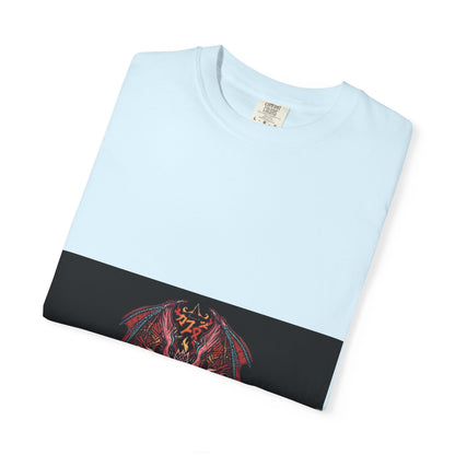 Dragon Skull T-Shirt — Gothic Demon Skull Graphic Tee