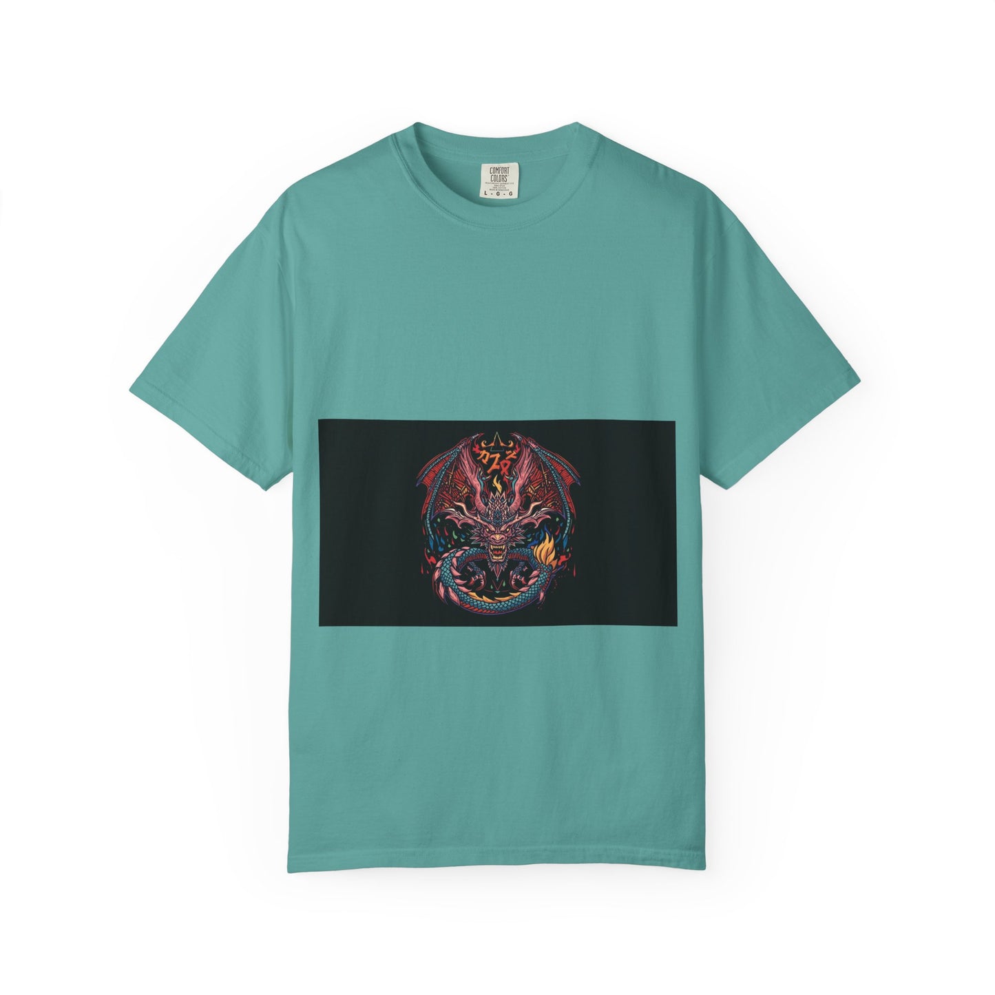 Dragon Skull T-Shirt — Gothic Demon Skull Graphic Tee
