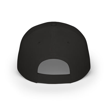 Dragon Skull Embroidered Baseball Cap — Gothic Red Low Profile Hat