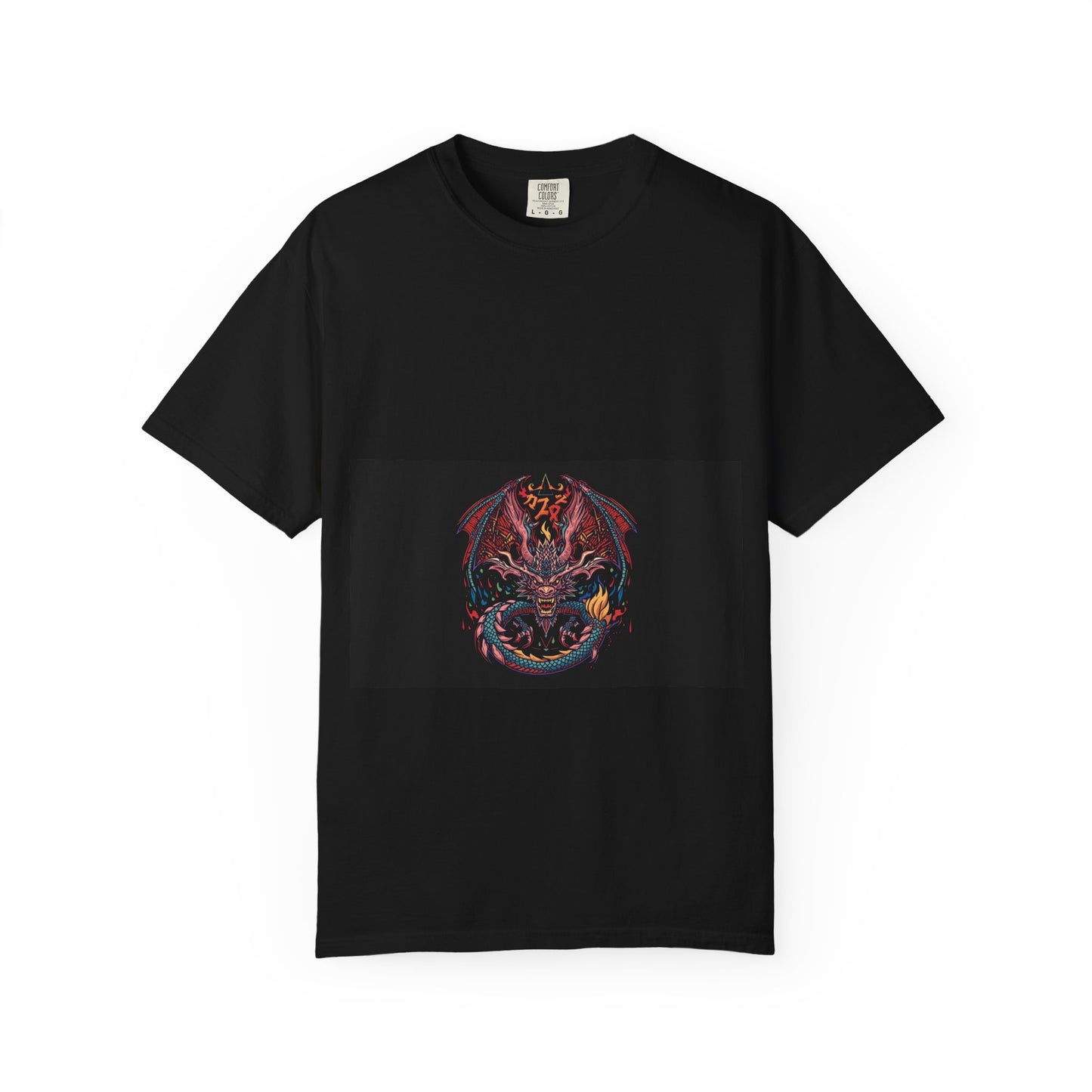 Dragon Skull T-Shirt — Gothic Demon Skull Graphic Tee