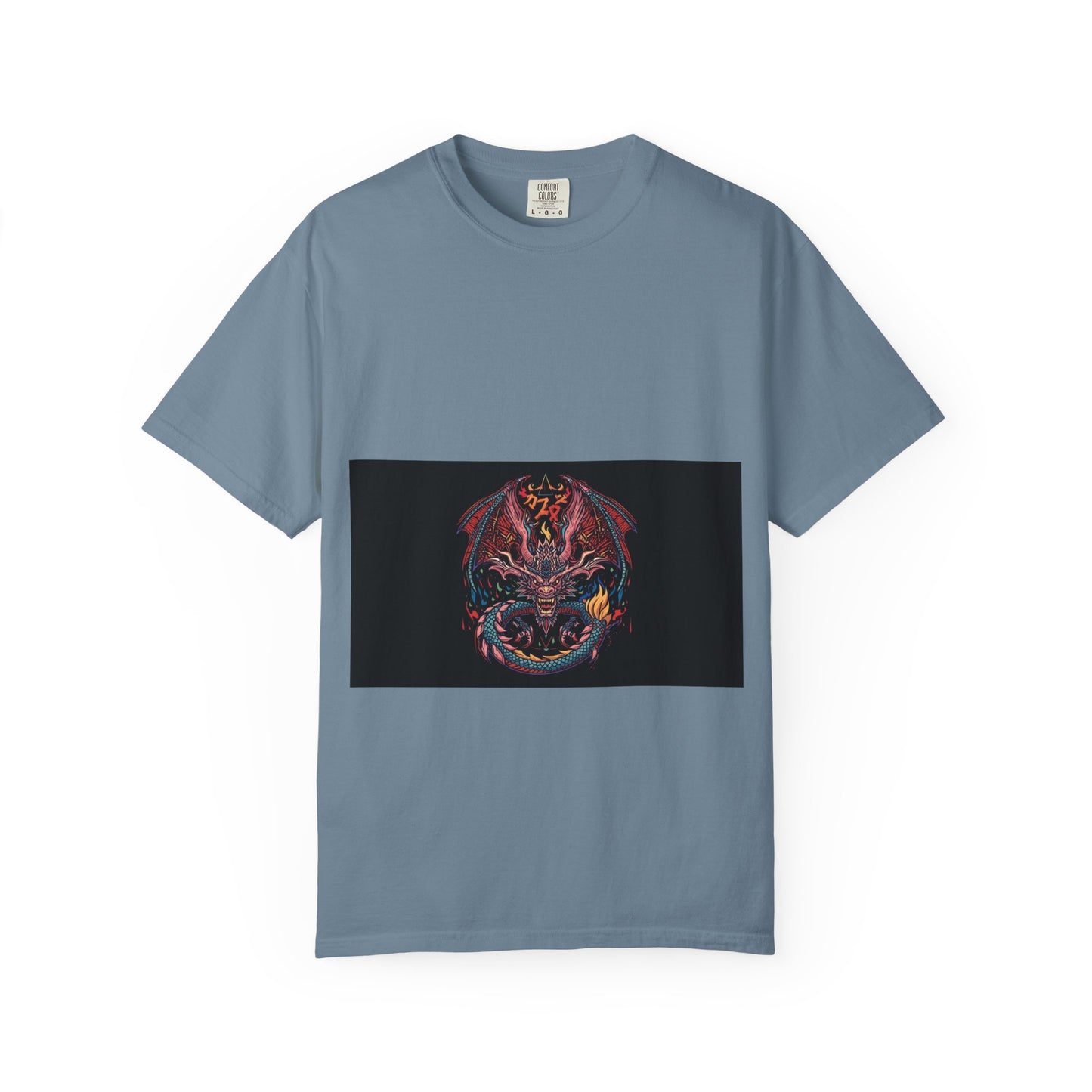 Dragon Skull T-Shirt — Gothic Demon Skull Graphic Tee