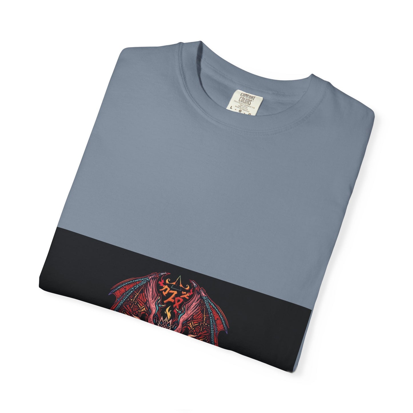 Dragon Skull T-Shirt — Gothic Demon Skull Graphic Tee