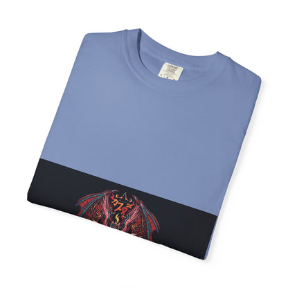 Dragon Skull T-Shirt — Gothic Demon Skull Graphic Tee