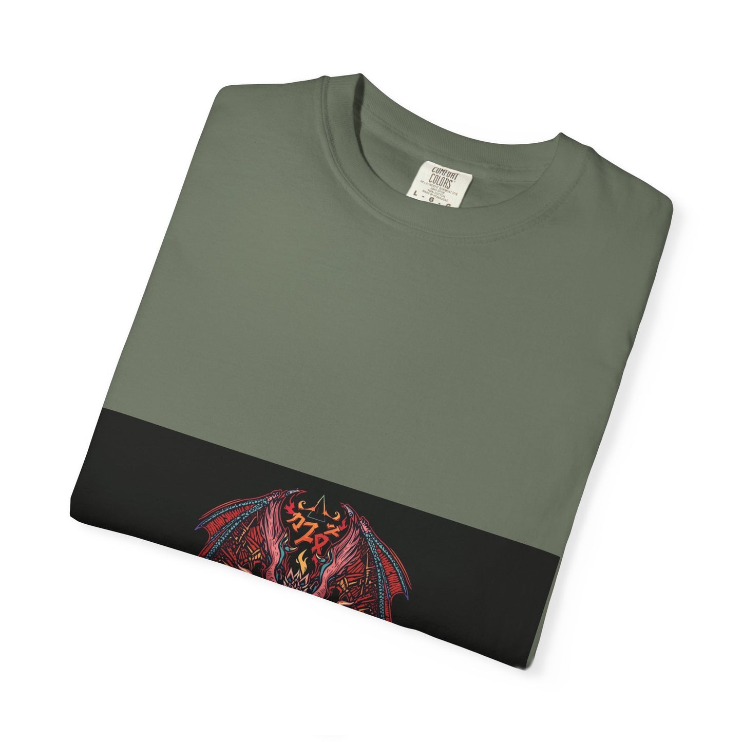 Dragon Skull T-Shirt — Gothic Demon Skull Graphic Tee