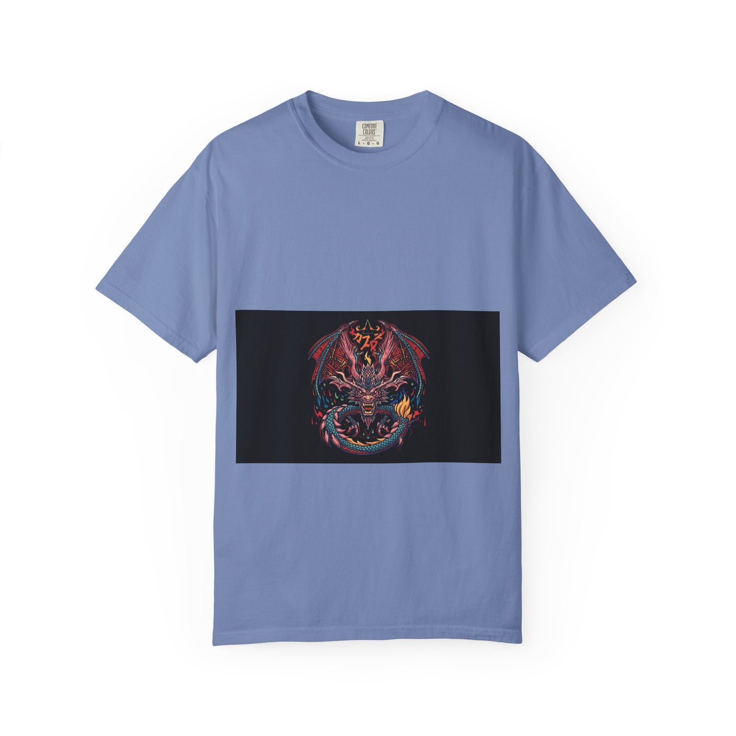 Dragon Skull T-Shirt — Gothic Demon Skull Graphic Tee