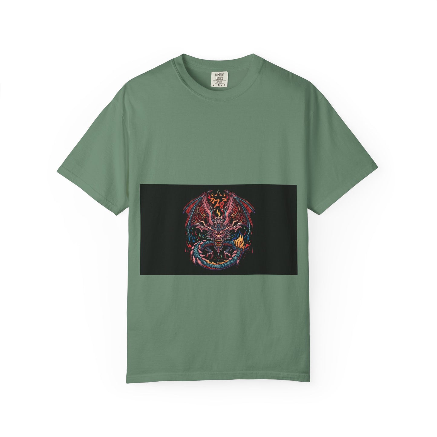 Dragon Skull T-Shirt — Gothic Demon Skull Graphic Tee