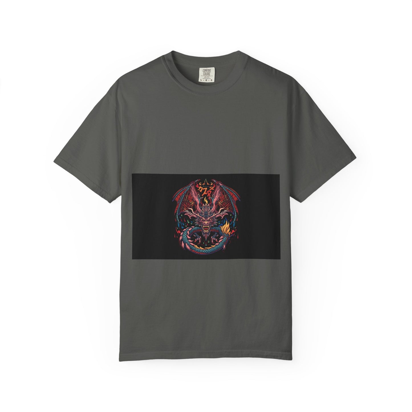 Dragon Skull T-Shirt — Gothic Demon Skull Graphic Tee
