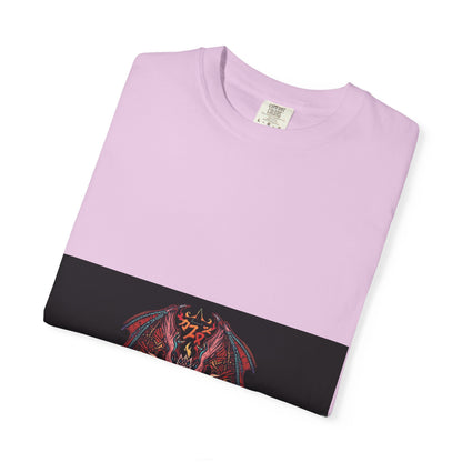 Dragon Skull T-Shirt — Gothic Demon Skull Graphic Tee
