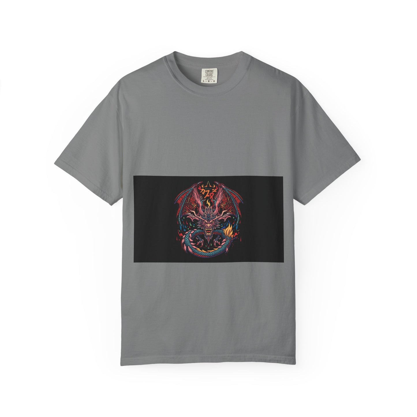 Dragon Skull T-Shirt — Gothic Demon Skull Graphic Tee