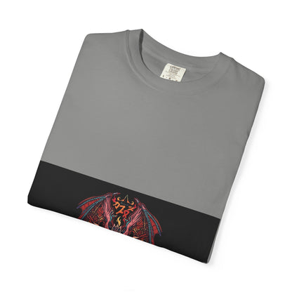 Dragon Skull T-Shirt — Gothic Demon Skull Graphic Tee