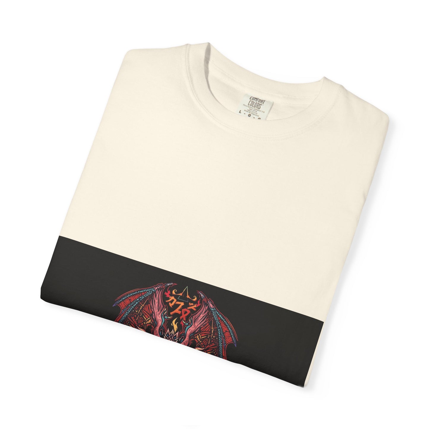 Dragon Skull T-Shirt — Gothic Demon Skull Graphic Tee