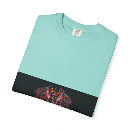 Dragon Skull T-Shirt — Gothic Demon Skull Graphic Tee