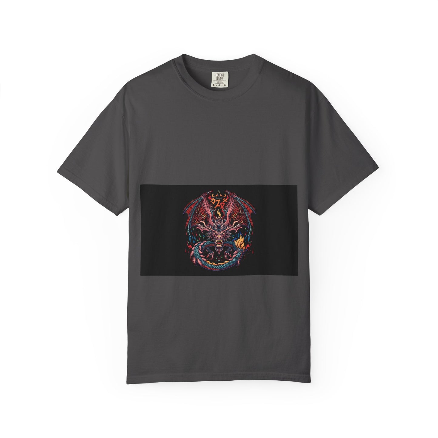 Dragon Skull T-Shirt — Gothic Demon Skull Graphic Tee